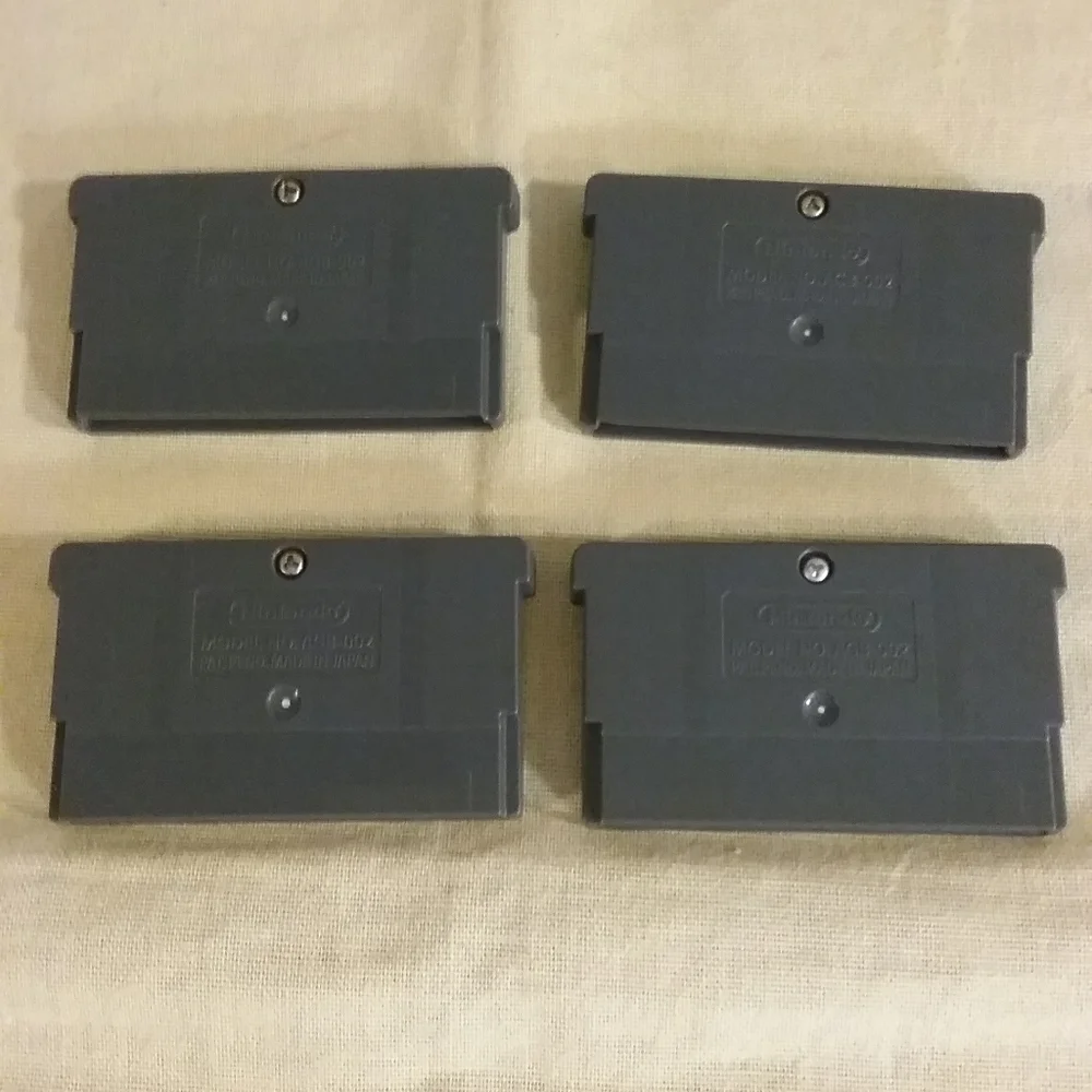 4 Nintendo Game Boy Advance Games